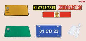 Types of Number Plates in India 
