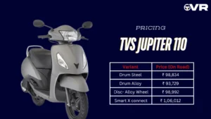 TVS Jupiter 110 Pricing