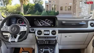 interior of mercedes benz